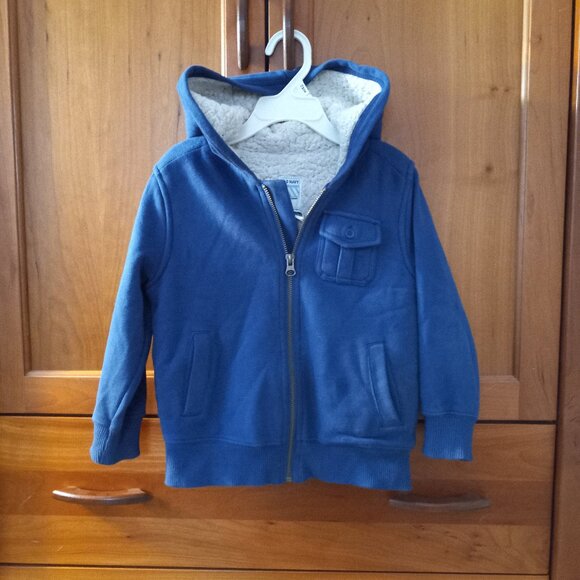 Sherpa-lined jacket for toddler, size 4T - Picture 1 of 6